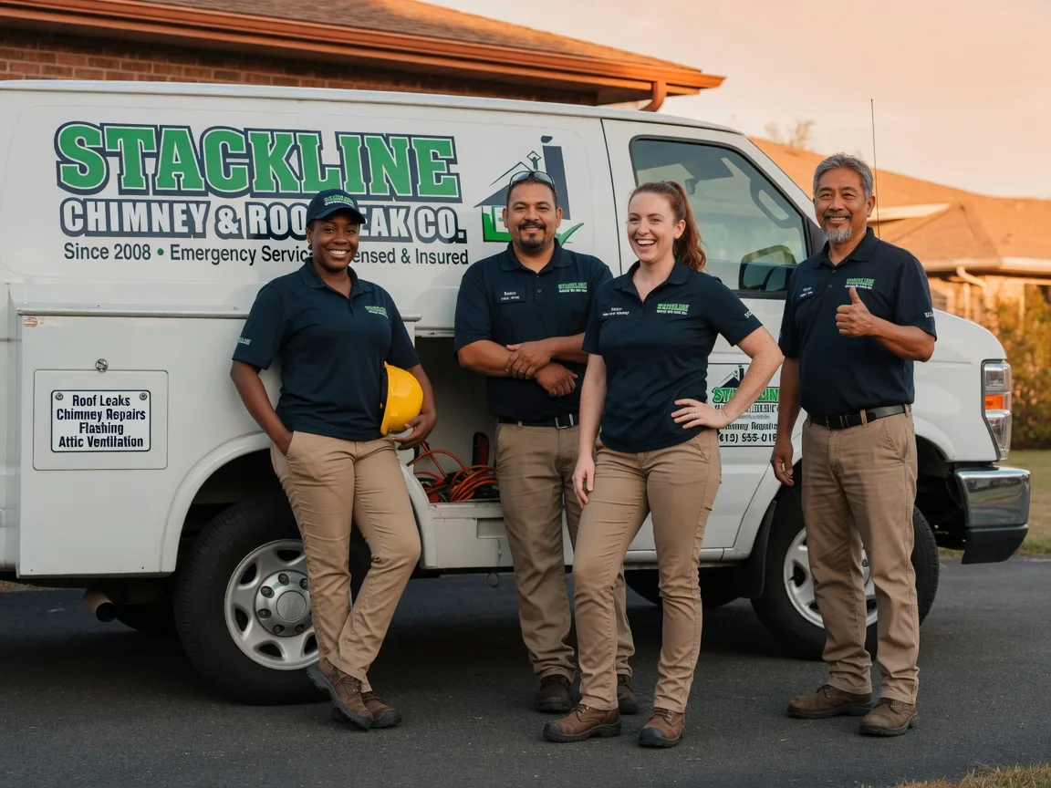 Chimney flashing repair company in La Joya, TX